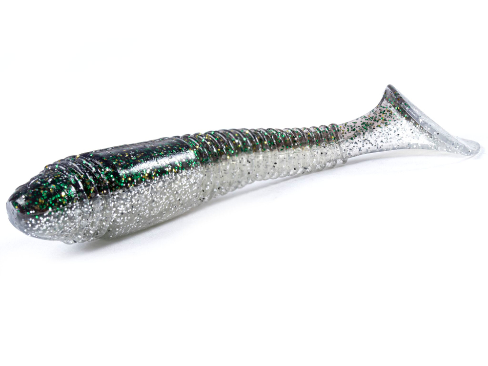 Виброхвост Lucky John TIOGA FAT 4.5in (114 мм), цвет Z11, 4 шт.