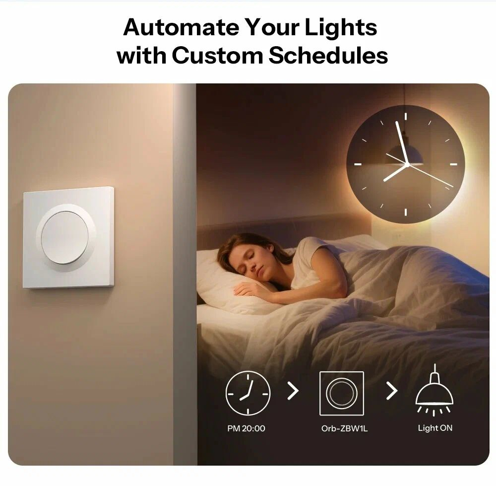 Zigbee выключатель SONOFF Orb-ZBW1L