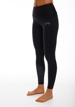 ТАЙТСЫ С ПОЯСОМ ЖЕНСКИЕ SFA FULL TIGHT | BLACK SILVER