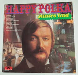 Винтажная виниловая пластинка LP James Last Happy Polka (Germany 1971) (Club Edition)