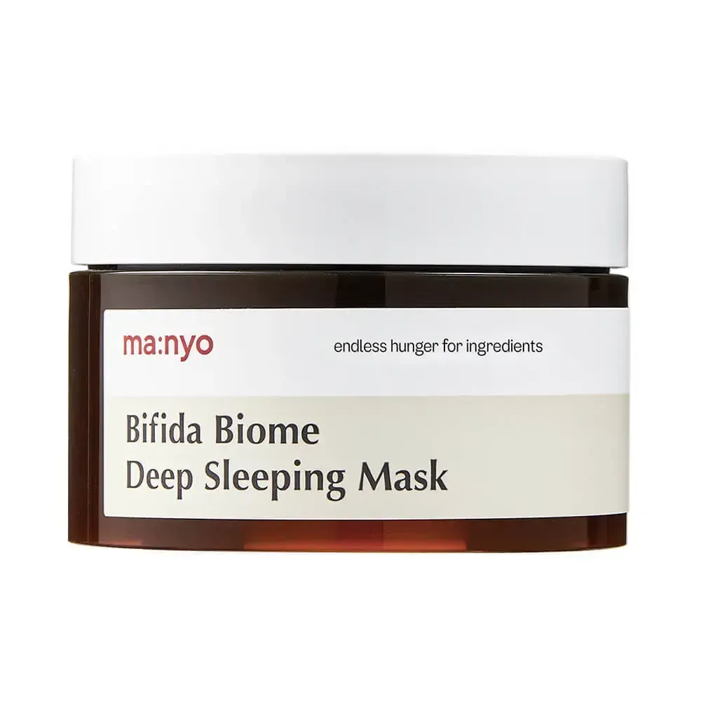 Ночная маска с пробиотиками и PHA-кислотой MANYO Bifida Biome Deep Sleeping Mask 100 мл.