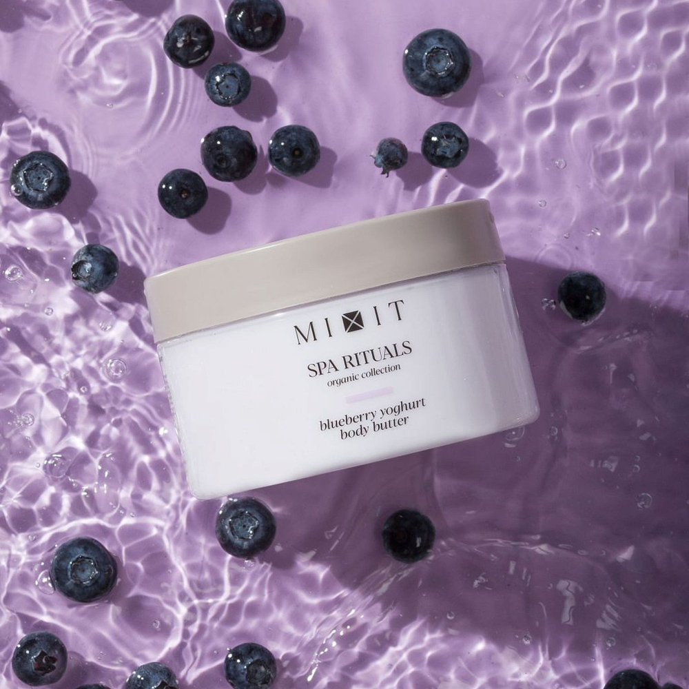 Крем-баттер для тела Mixit Blueberry Yoghurt Body Butter 250 г