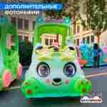 Детский электромобиль для детского центра «Мур-Экспресс» двухместный, на аккумуляторе