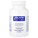 Pure Encapsulations, L-тирозин, 90 капсул (500 мг в 1 капсуле)