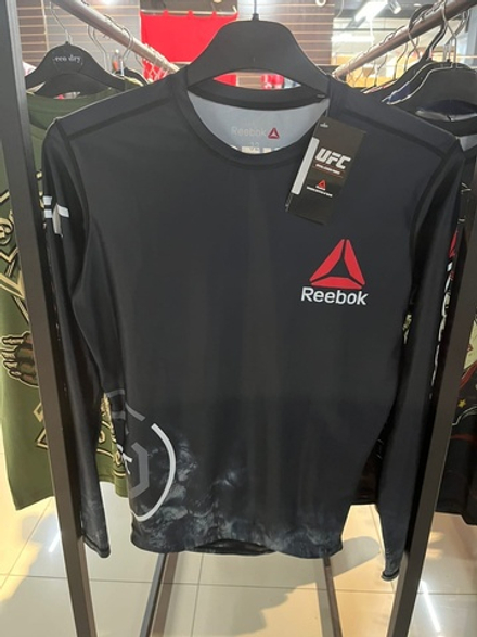 Рашгард Reebok UFC Logo (черный)