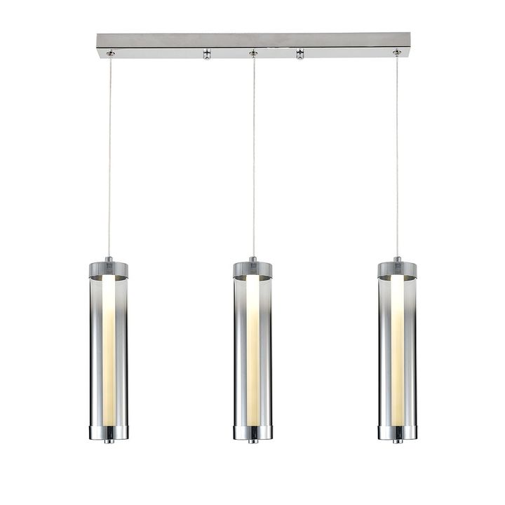Подвесной светодиодный светильник Indigo Rilucente 11061/3P Chrome V000148L