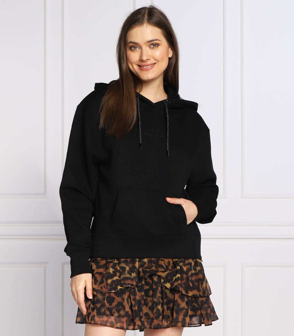 Худи GUESS - черный(W2BQ13 K9Z21)