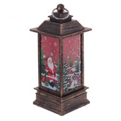 GAEM Изделие декоративное "Фонарь" (подсвет, LR44 х3шт) L5 W5 H12,5 см (блок 12), 3в.