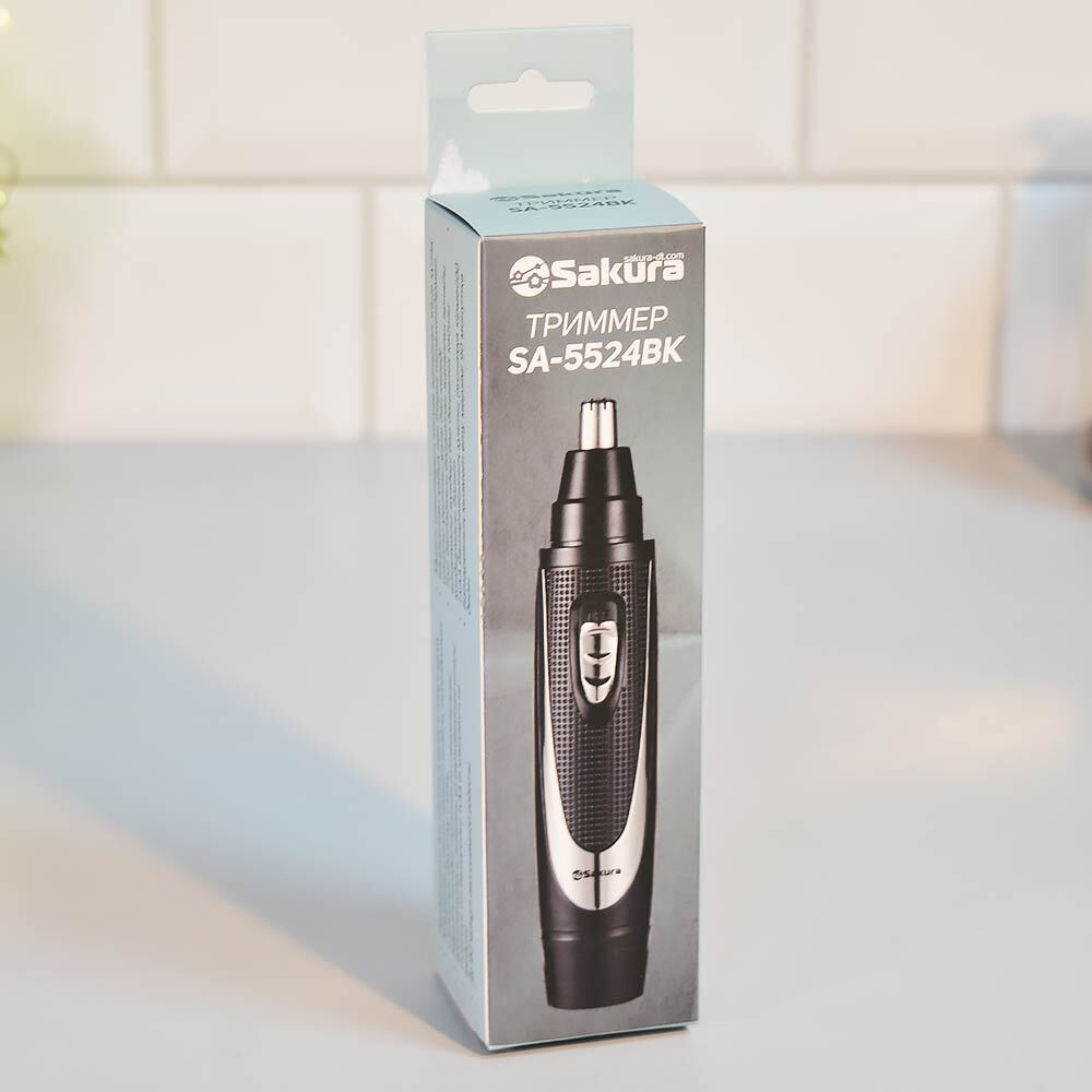 Триммер для носа и ушей, SA-5524BK