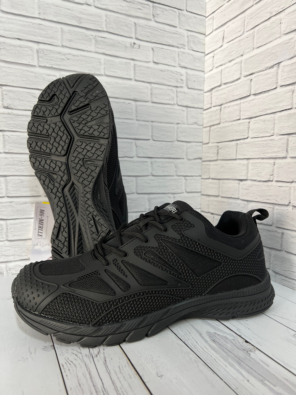 Кроссовки M6-MERLLE лето / чёрный