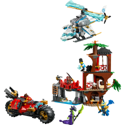 Конструктор LEGO Ninjago 71857 Битва ниндзя: домик на дереве с транспортом — фото 3
