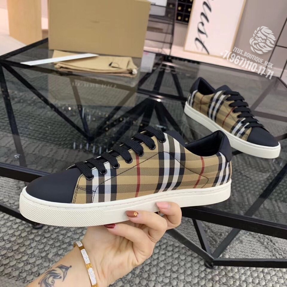 Кеды Burberry