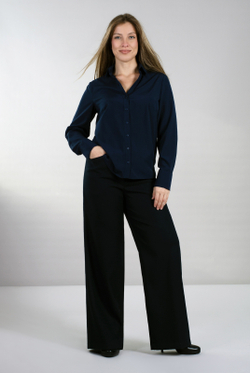 Брюки женские 3393ВЕ, чернильный #492Чер023393ВЕ