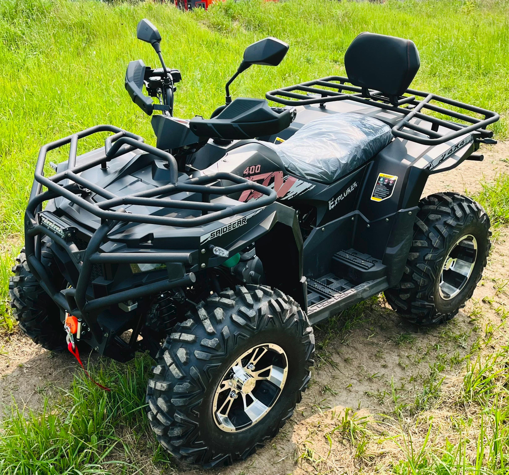 Квадроцикл (комплект для сборки) Explorer 400 Deluxe 4х4 Черный матовый (RR)
