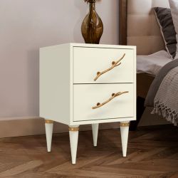 Тумба Арт Колор matte Классик Голд Кремовый белый матовый