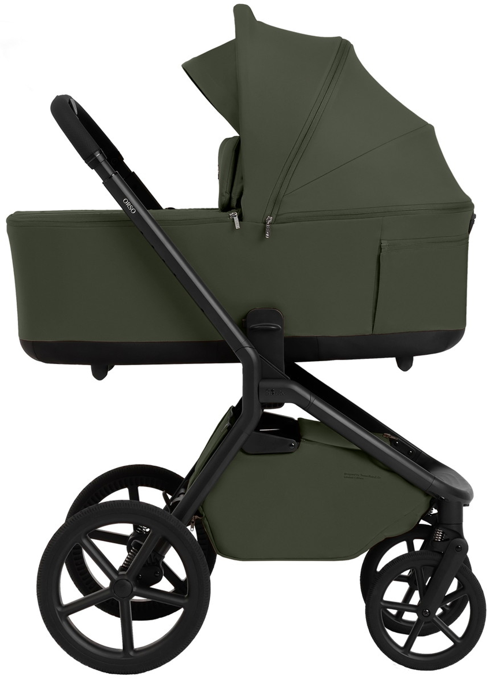 Коляска 3 в 1 Sweet Baby SBL Orso New + автокресло Premier Grey New Dark Green
