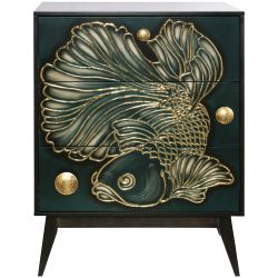 Комод Плава Лагуна с 3 ящиками