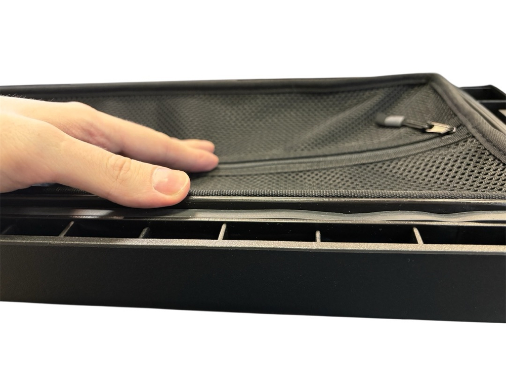 TREKFORM Органайзер в крышку рэкового кейса 4U (сетка)