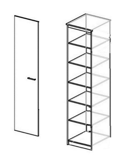 Шкаф ВЕНА-1 левый