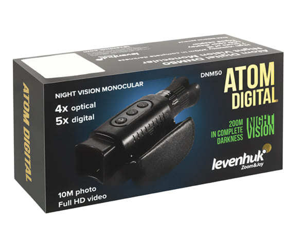 Монокуляр ночного видения Levenhuk Atom Digital DNM50 - фото 12