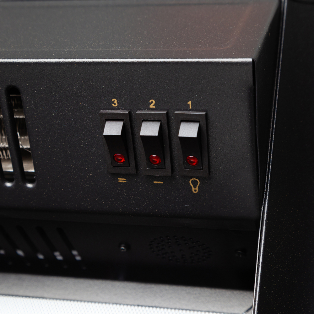 Электрический очаг Real Flame Fobos Lux Black (без пульта)