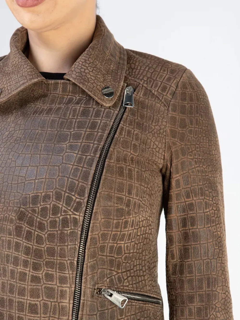 Куртка кожаная натуральная косуха