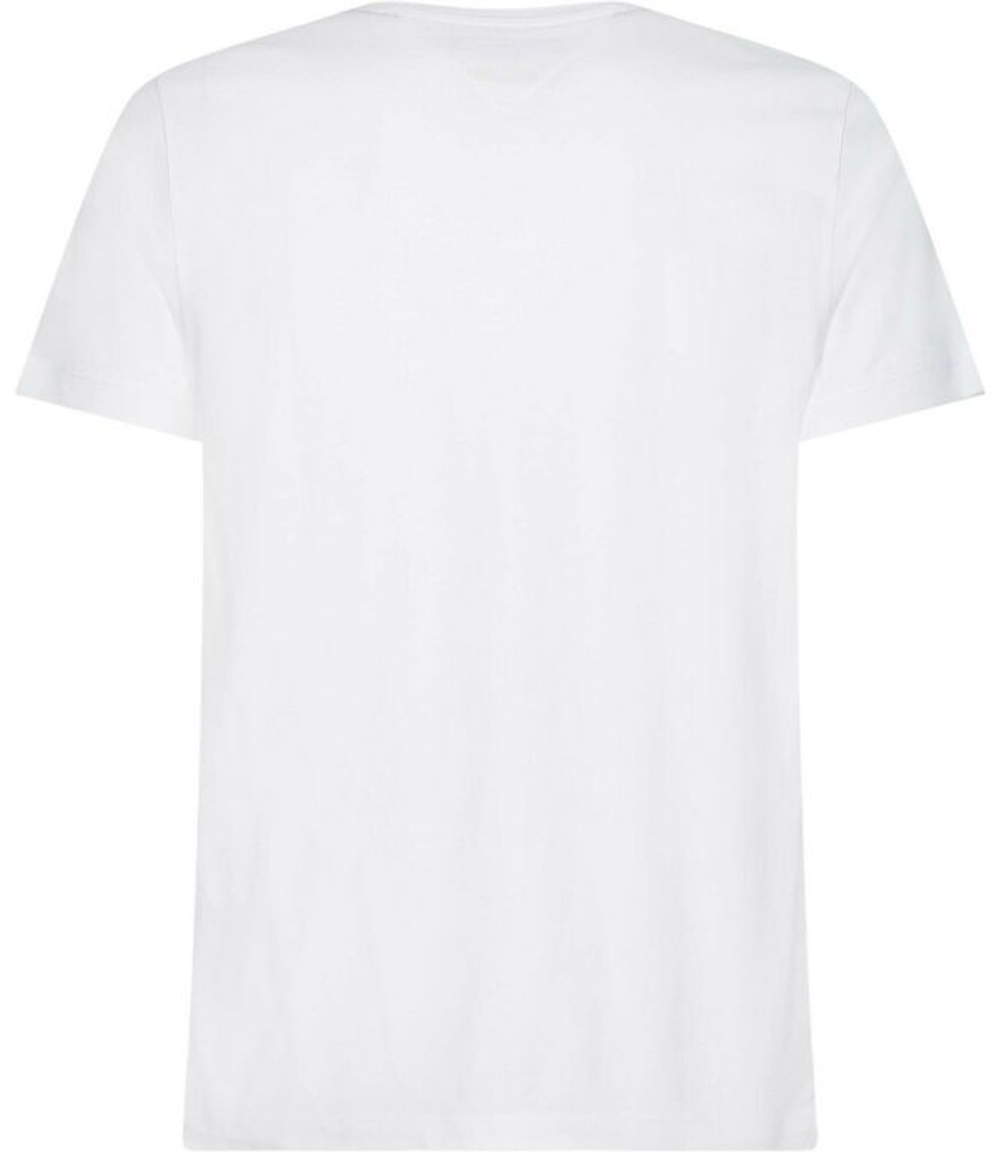 Футболка мужская теннисная Tommy Hilfiger Corp Chest Front Logo Tee - white