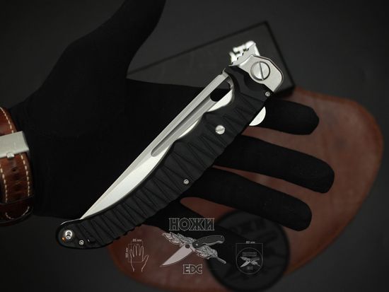 Складной нож НОКС Аватар М 334-189404 на подшипниках c клинком из стали AUS-8, рукоять G10