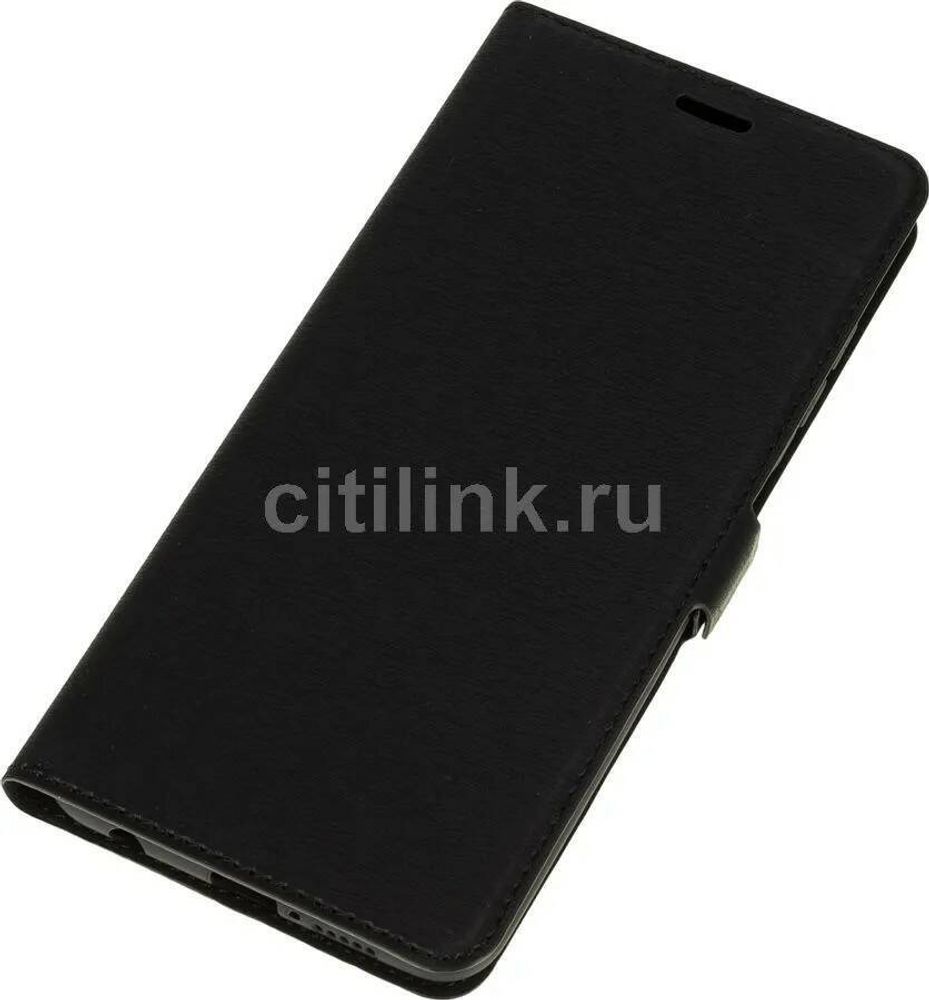 Чехол с флипом для Poco X3/X3 Pro black DF