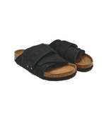 Кожаные шлепанцы kyoto Birkenstock - черный(1020388)