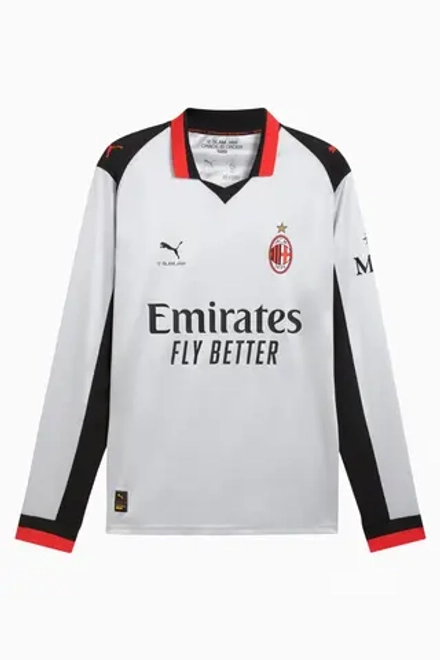 Футболка с длинными рукавами Puma AC Milan x Slam Jam 25/26 - серый