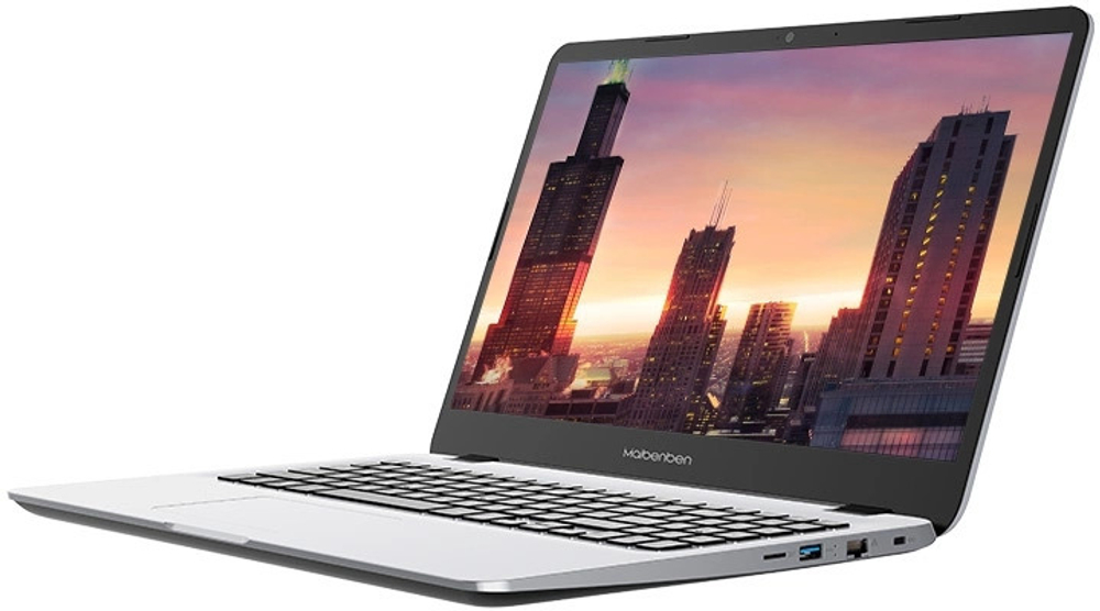 Ноутбук  Maibenben M547 Pro 15.6 ", Ryzen 7 PRO, 16 Гб RAM, 512 Гб SSD, Radeon Graphics, Серебристый