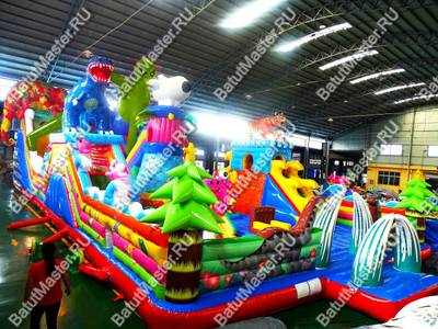 Большой батут "Инопланетянин", 22*10*9 м