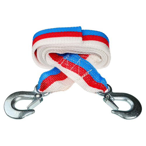 Трос буксировочный  5т NEW GALAXY с крюками, длина 5м (30шт/кор)