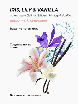 Cosmex Парфюмированный набор Iris, Lily & Vanilla Шампунь + гель для душа