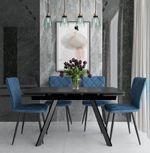 Стол DikLine US120 опоры чёрные