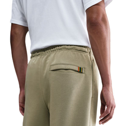 Мужские теннисные штаны Nike Court Heritage Dri-FIT Fleece Tennis Joggers - neutral olive