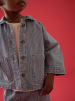 Рубашка джинсовая и брюки джинсовые в комплекте для девочки Next E89-852, Синий