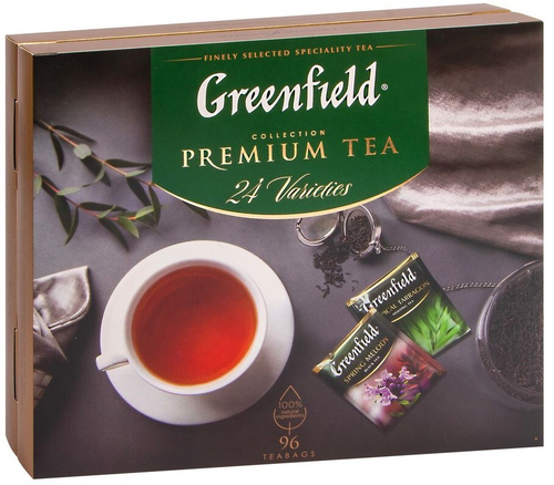 Набор чая Гринфилд, 24 вида