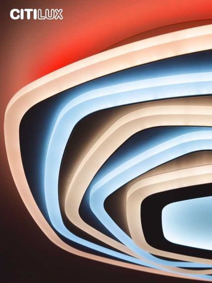 Потолочный светодиодный светильник Citilux Триест Смарт CL737A54E