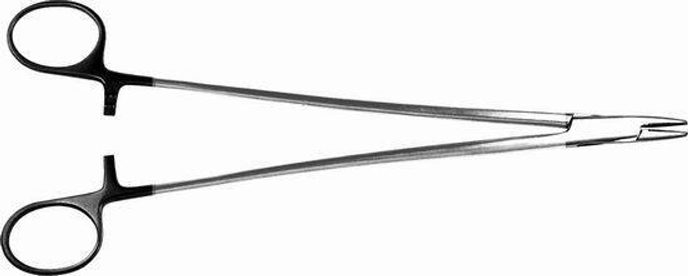 ТМ- И-10-30 Иглодержатель общехирургический, армир. тв. сплавом, 250 мм (НОВОЕ ИСПОЛНЕНИЕ)