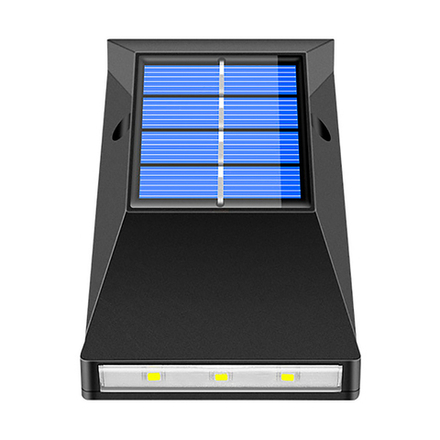 Светильник садовый Старт, двусторонний, на солнечной батарее, IP65, 12 x 6,3 x 3 см