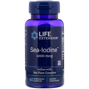 Life Extension Sea-Iodine 1000 mcg 60 veg capsules, Йод Келп