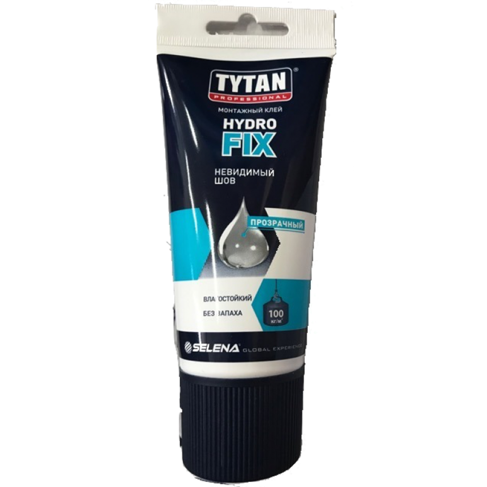Монтажный клей Tytan Hydro Fix (Жидкие гвозди Титан Худро Фикс) прозрачный, 250 мл