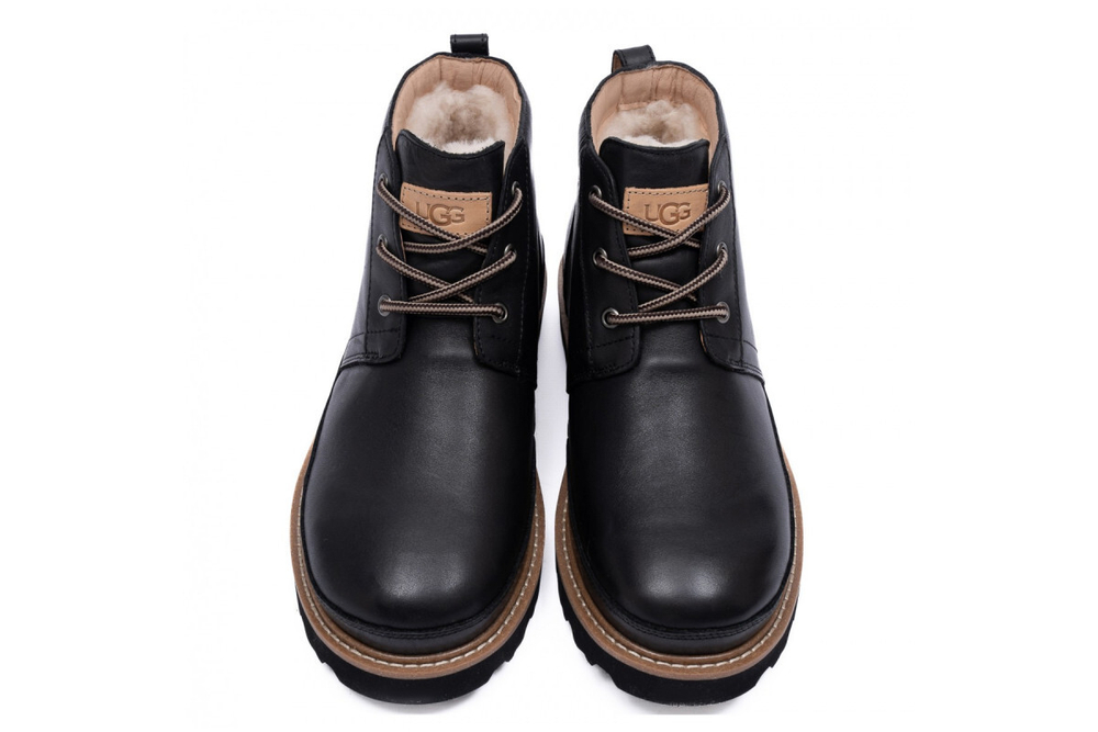 Ugg Mens Neumel Gentleman Leather Black