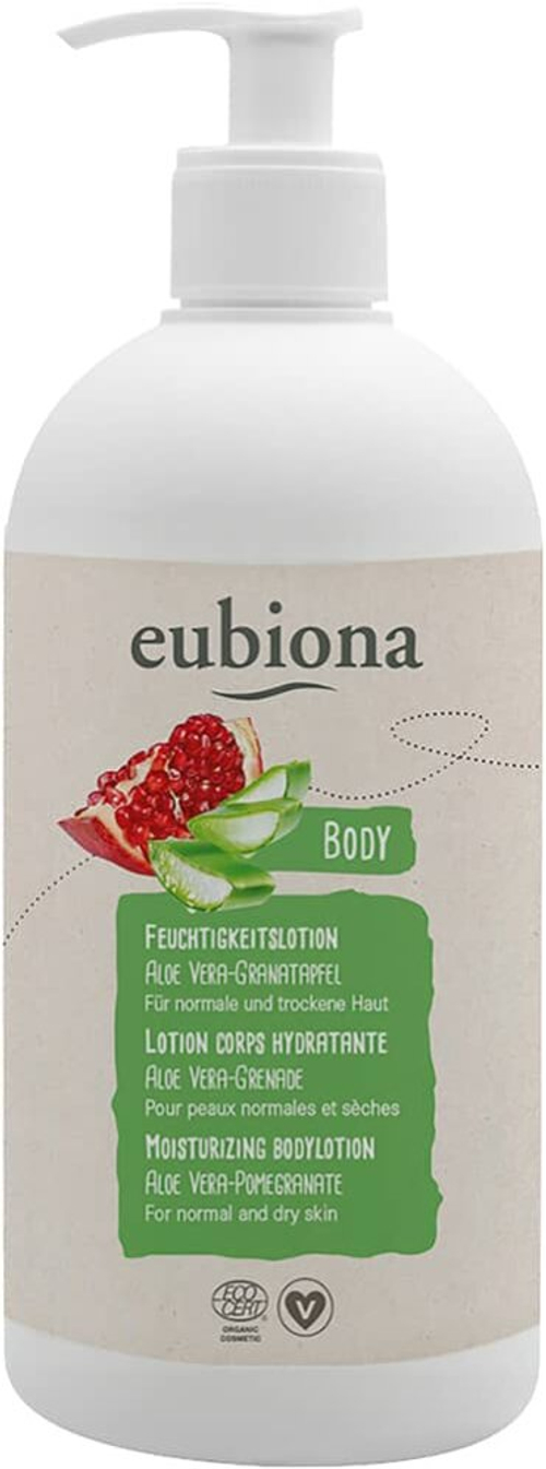 Увлажняющий лосьон Eubiona с алоэ вера и гранатом