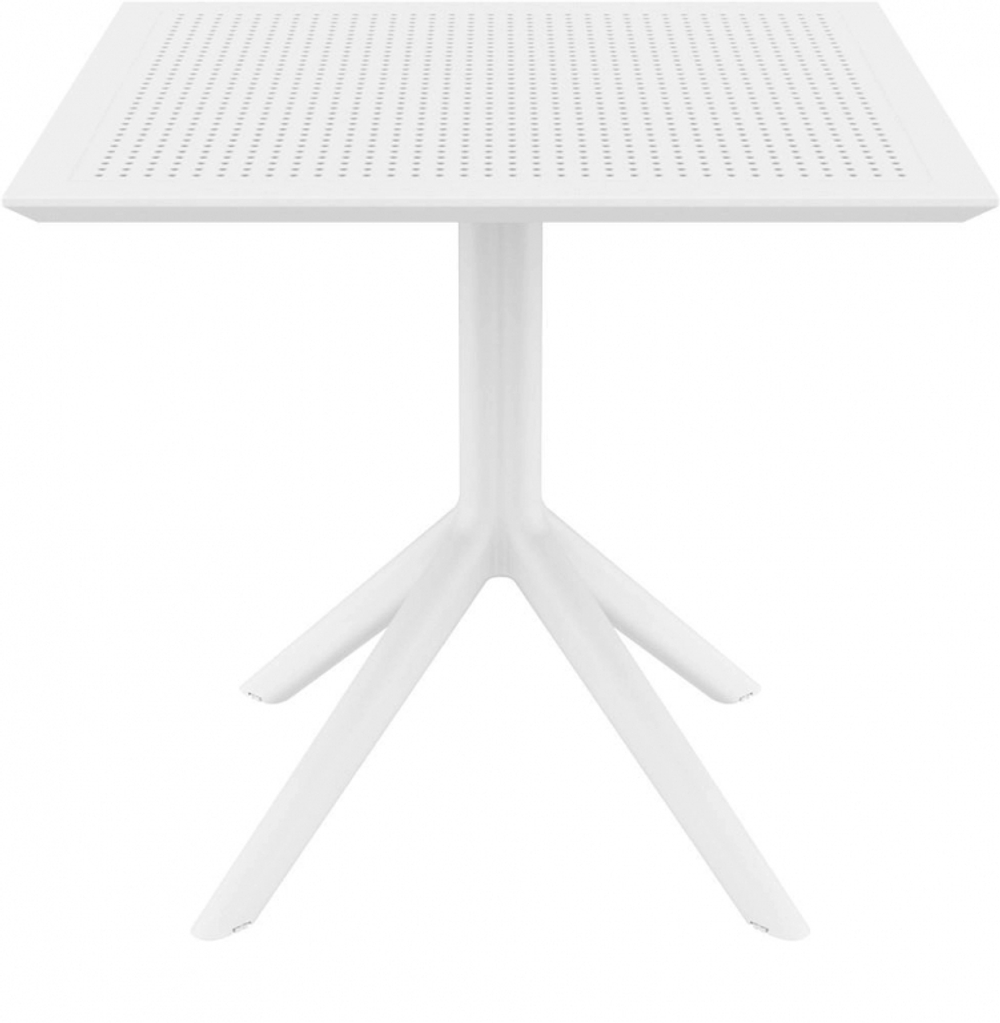 Стол пластиковый, Siesta Contract Sky Table 80, белый