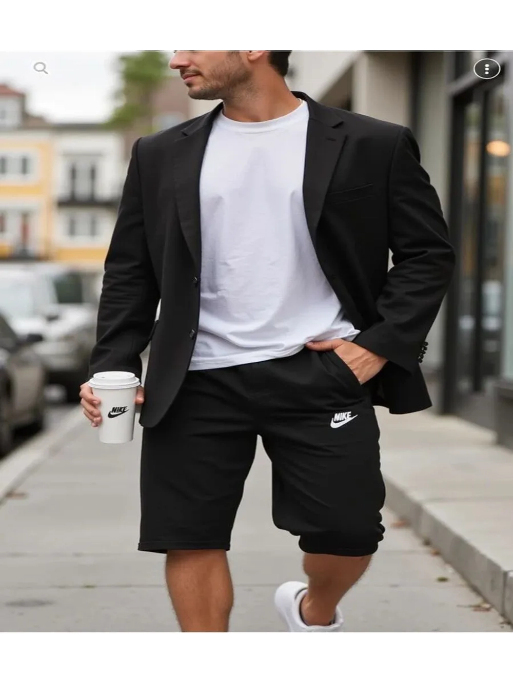 Шорты спортивные Nike удлиненные бриджи