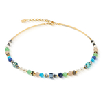 Колье Coeur de Lion Green-Turquoise 4243/10-0506