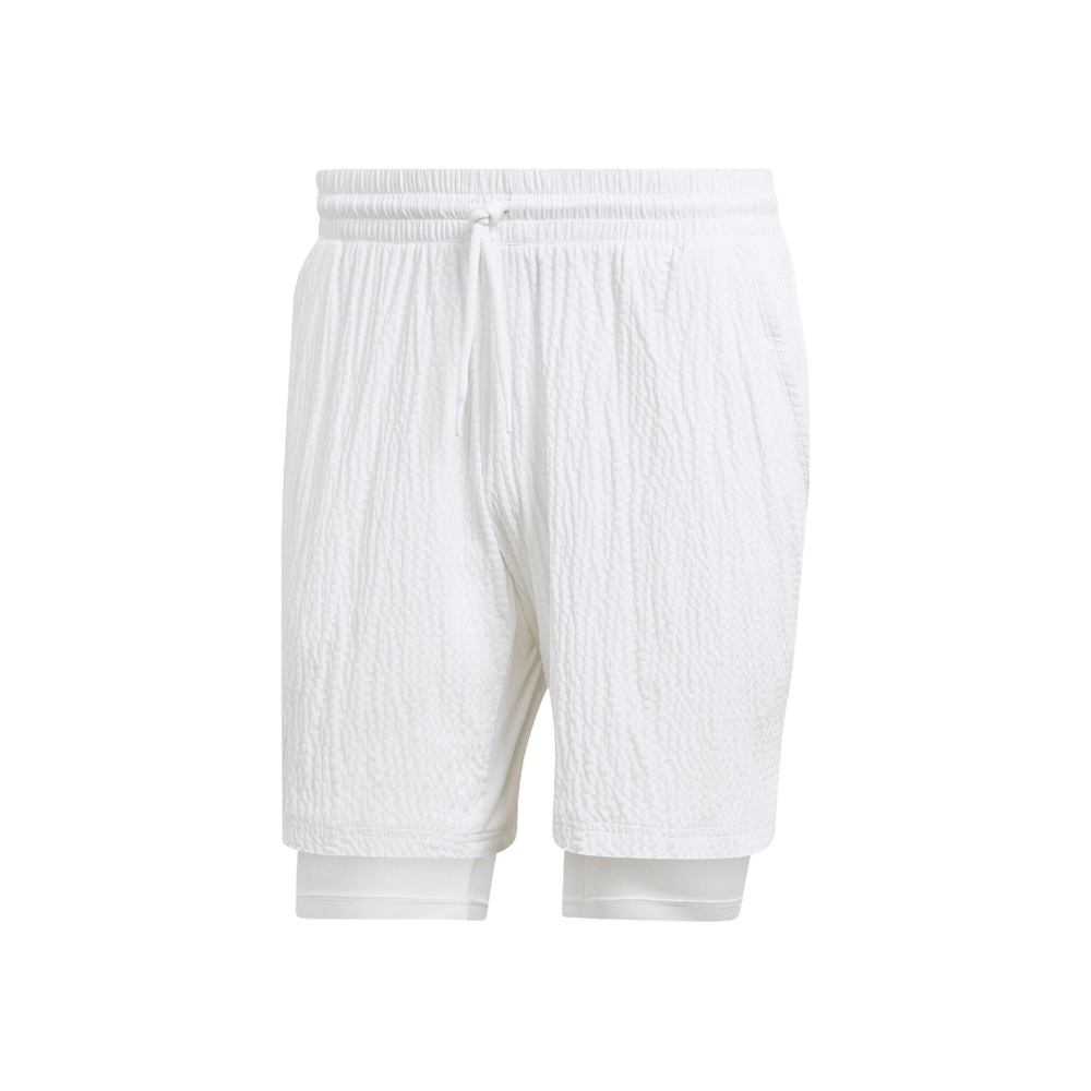 Мужские теннисные шорты adidas 2n1 Pro Shorts Men - White